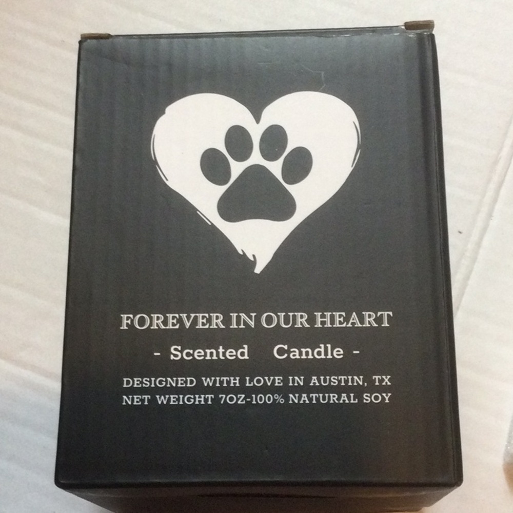 Forever in Our Heart Scented Candle - And bracelet